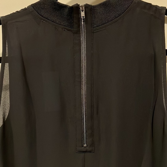 COPY - NWT MP black Loft sleeveless blouse - Picture 3 of 3